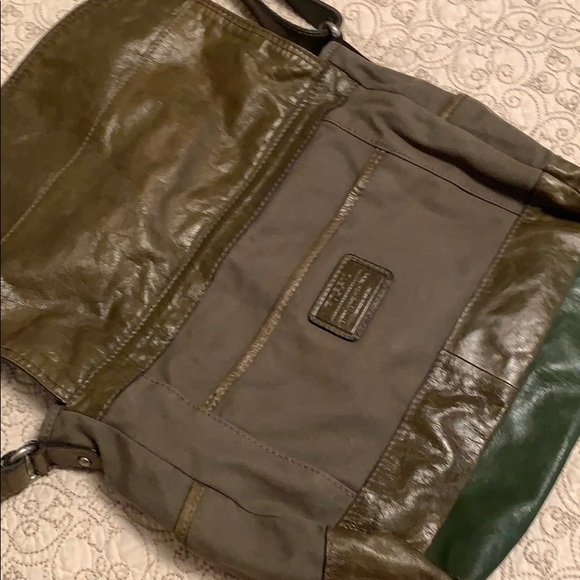 Fossil Vintage green satchel excellent condition - Picture 4 of 8